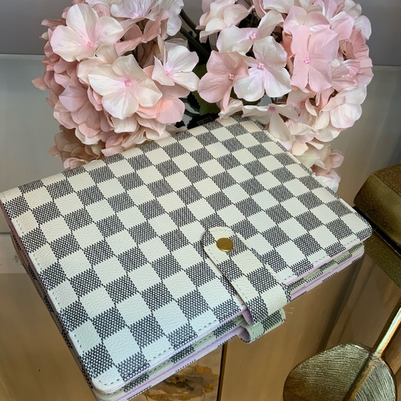 Luxury Checkered A5 Agenda Planner- Planer Cover - Picture 11 of 11